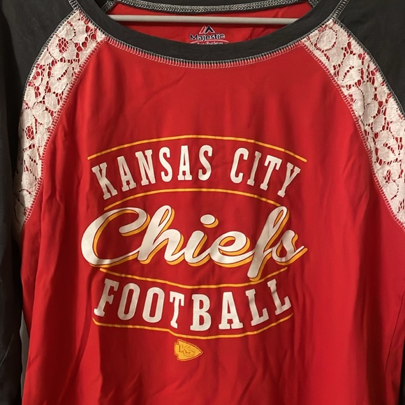 Majestic Kansas City Chiefs long sleeves - Picture 2 of 4
